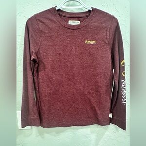 Magellan Dark Red Long Sleeve Shirt